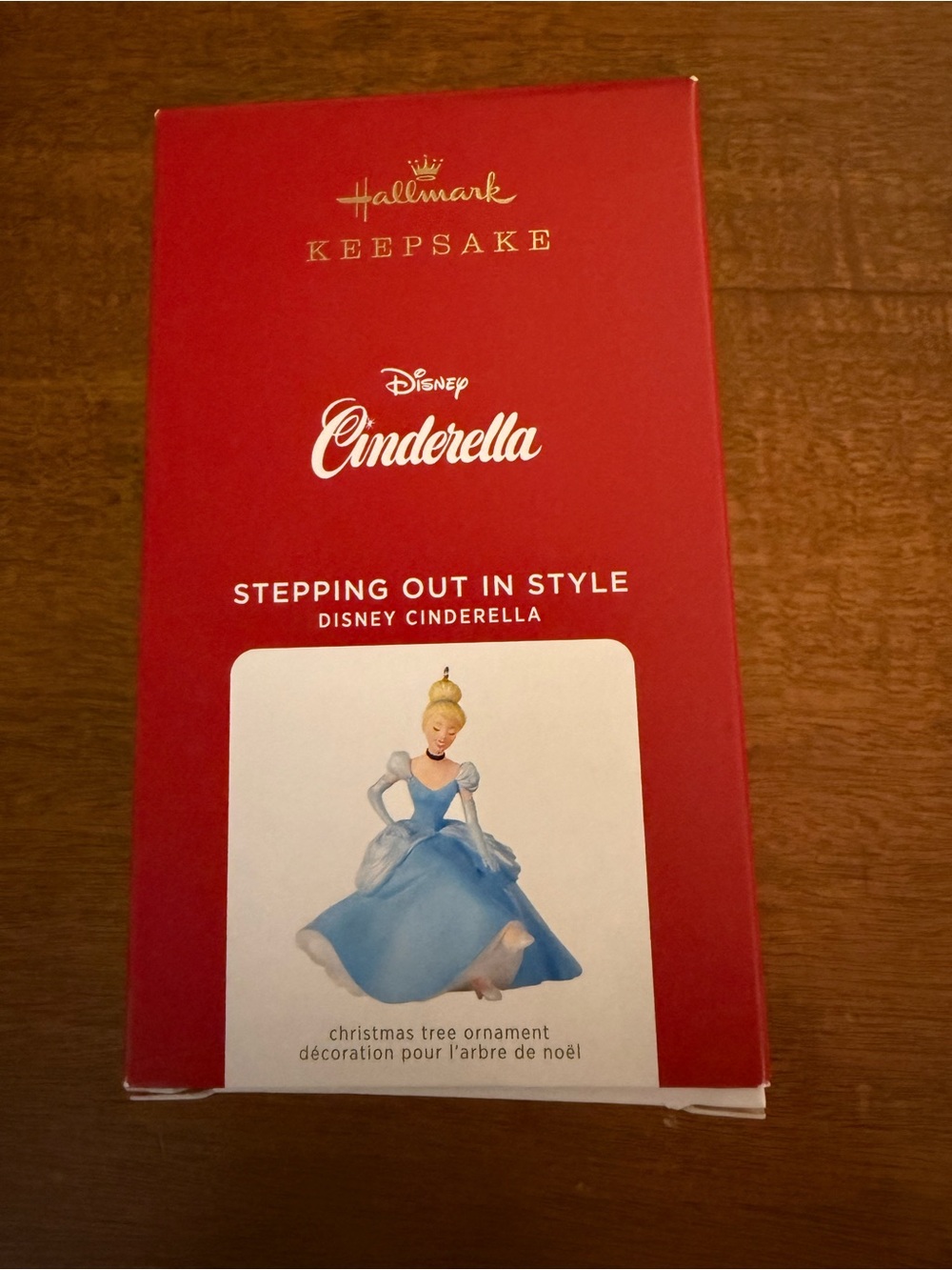 Hallmark Cinderella Stepping Out In Style 2021 Ornament, NIB